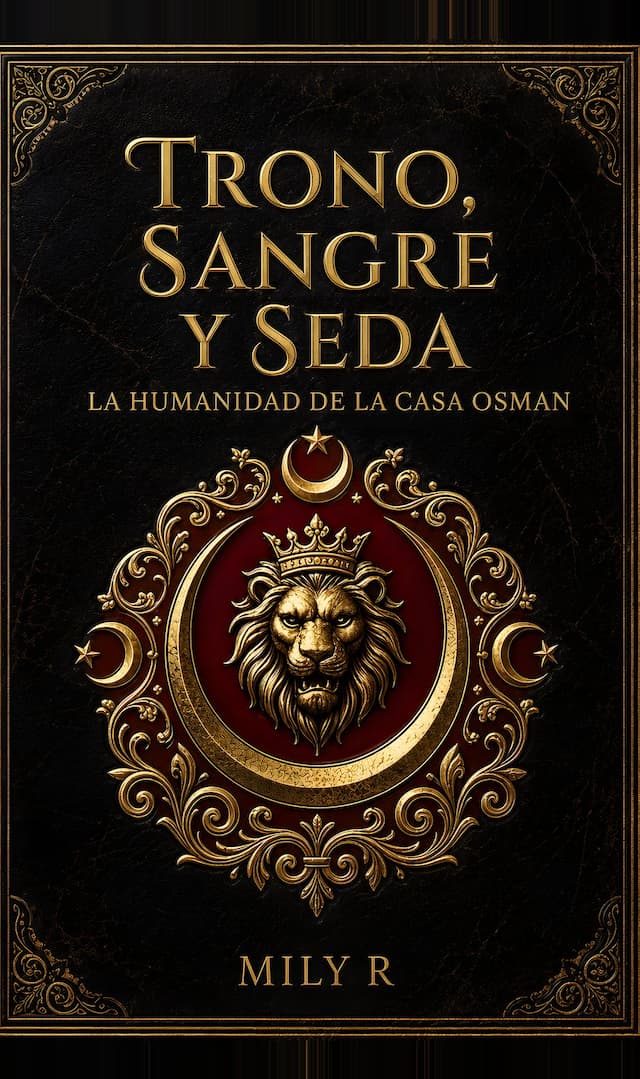 Portada de Trono, Sangre y Seda, de Mily R.